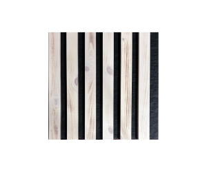 Dabīga koka sienas panelis 2700 x 300mm (Transparent-Black) Dabīga koka sienas panelis 2700 x 300mm (Transparent-Black)